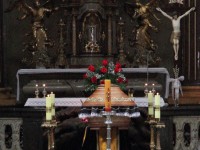 Pohřeb v kostele Kroměříž