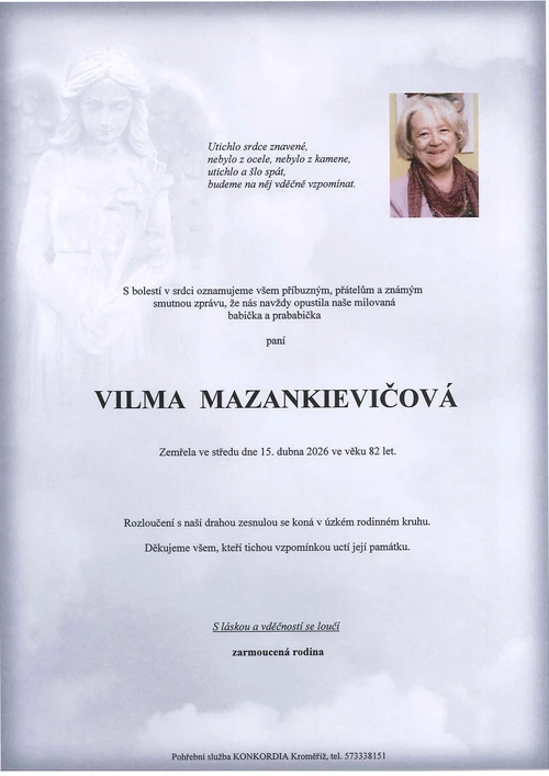 Mazankievičová Vilma